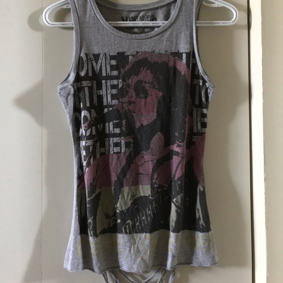 Grey vintage tank top - Picture 2 of 2